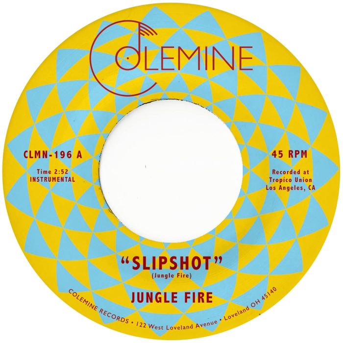 JUNGLE FIRE - SLIPSHOT (TRANSPARENT RED 7INCH)