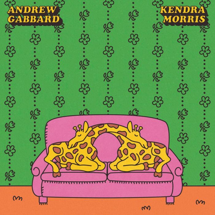 GABBARD,ANDREW & KENDRA MORRIS - DON'T TALK (PUT YOUR HEAD ON MY SHOULDER) (OPAQUE PINK VINYL)