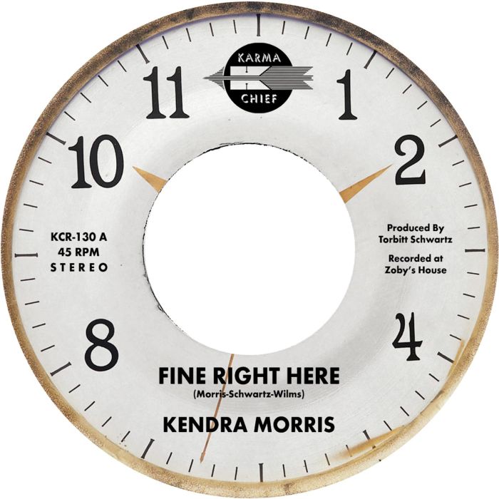 Kendra Morris - Fine Right Here / Birthday Song (BLUE FROSTING 7INCH)