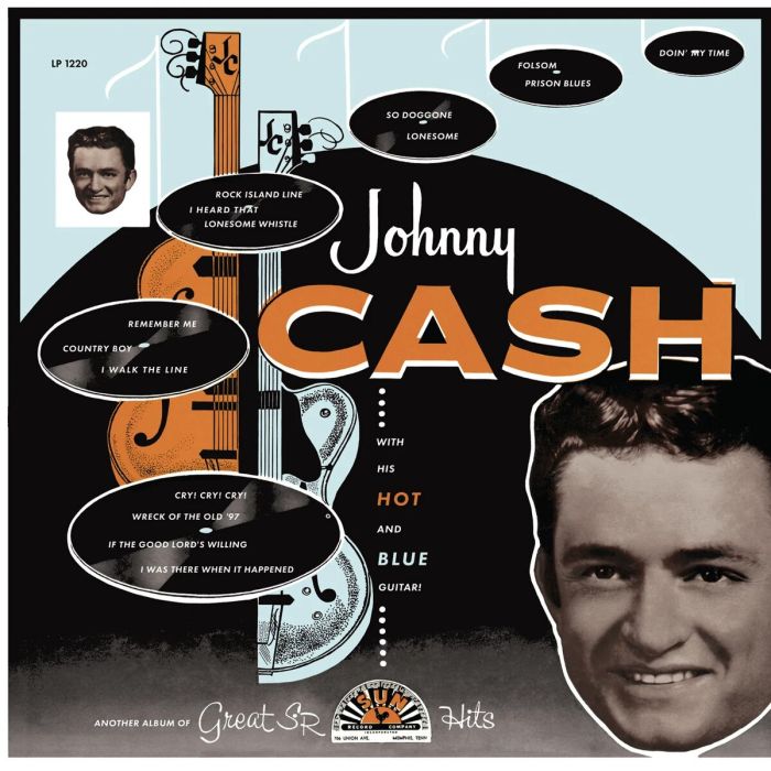 JOHNNY CASH - JOHNNY CASH & HIS HOT & BLUE GUITAR