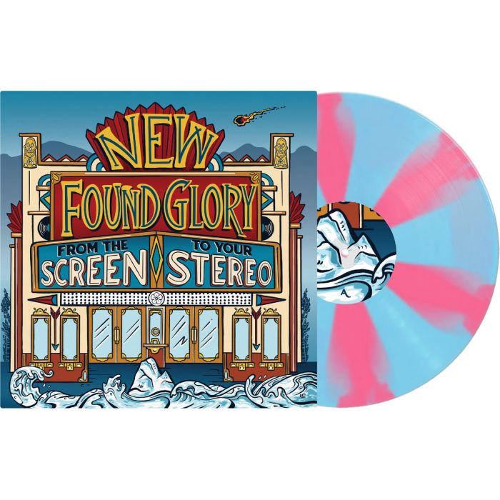 NEW FOUND GLORY - FROM THE SCREEN TO YOUR STEREO 1 (PINK & BLUE PINWHEEL VINYL)
