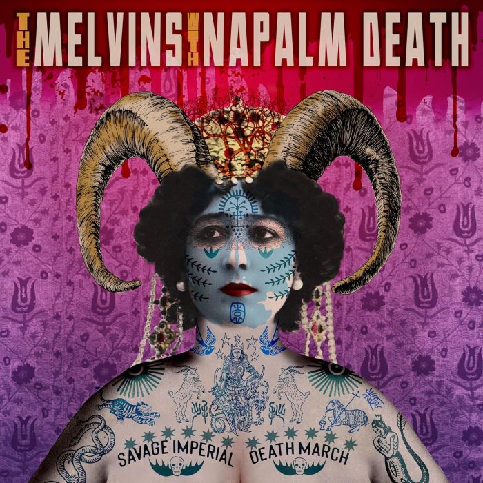 MELVINS WITH NAPALM DEATH - SAVAGE IMPERIAL DEATH MARCH