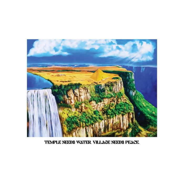 LUKAH & REAL BAD MAN - TEMPLE NEEDS WATER, VILLAGE NEEDS PEACE