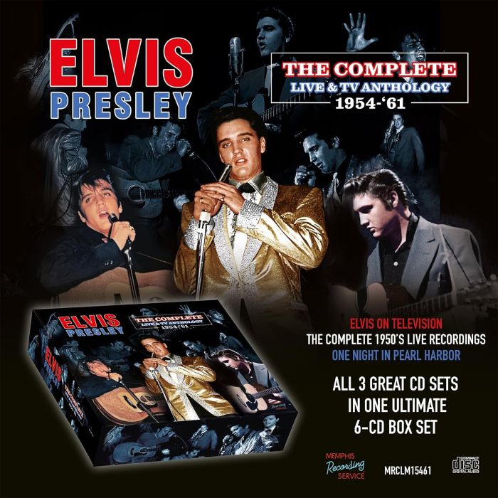 ELVIS PRESLEY - COMPLETE LIVE & TV ANTHOLOGY 1954 – '61