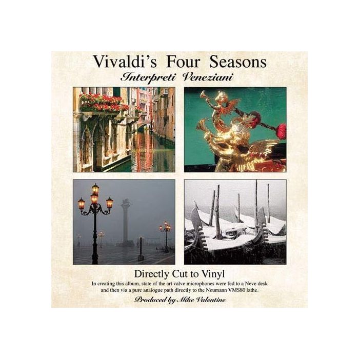 INTERPRETI VENEZIANI CHAMBER ORCHESTRA - VIVALDI THE FOUR SEASONS (180G)
