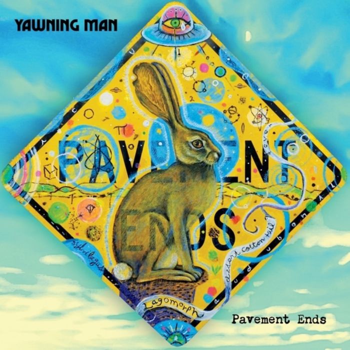 YAWNING MAN - PAVEMENT ENDS (ORANGE VINYL)