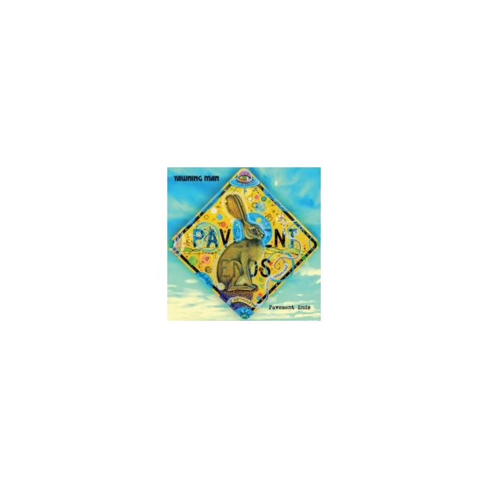 YAWNING MAN - PAVEMENT ENDS (YELLOW/BLUE CYAN/SPLATTER RED VINYL)