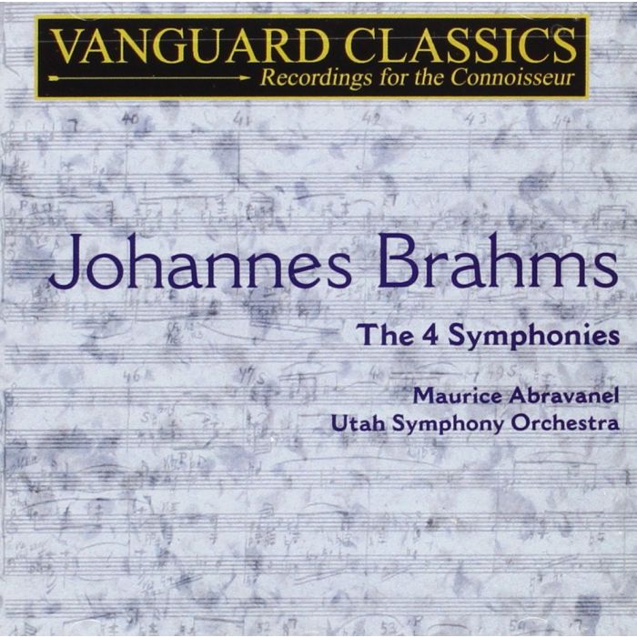 UTAH SYMPHONY ORCHESTRA / ABRAVANEL,MAURICE - BRAHMS: FOUR SYMPHONIES