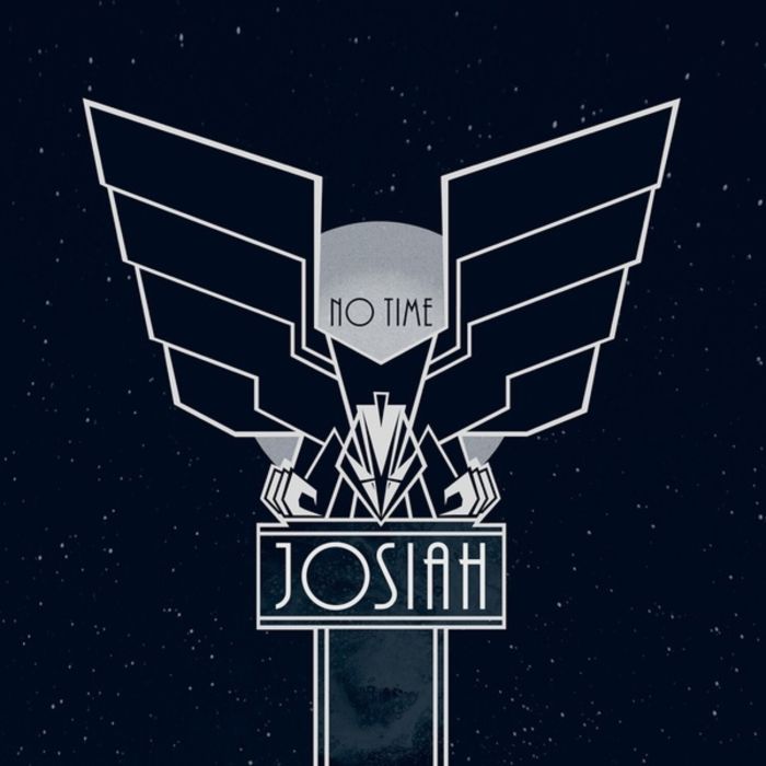 JOSIAH - NO TIME (TRANSPARENT BACKGROUND RED & BLUE VINYL)