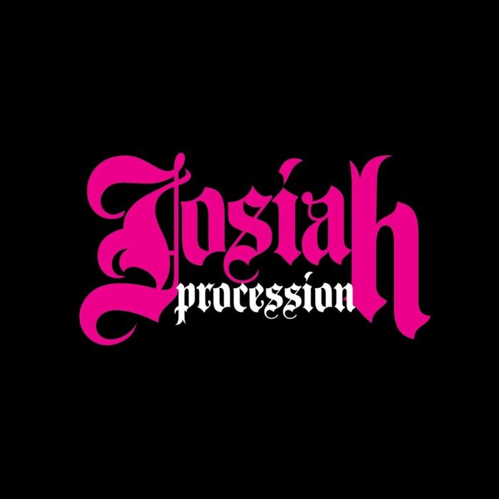 JOSIAH - PROCESSION (SIDE A BLACK/MAGENTA/SILVER VINYL)