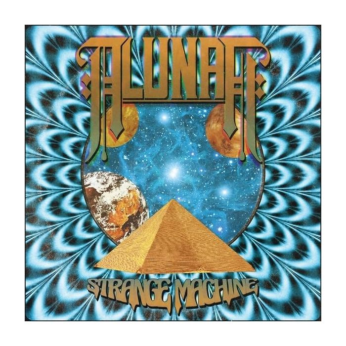 ALUNAH - STRANGE MACHINE (TRANSPARENT SPLATTER BLUE-ORANGE VINYL)