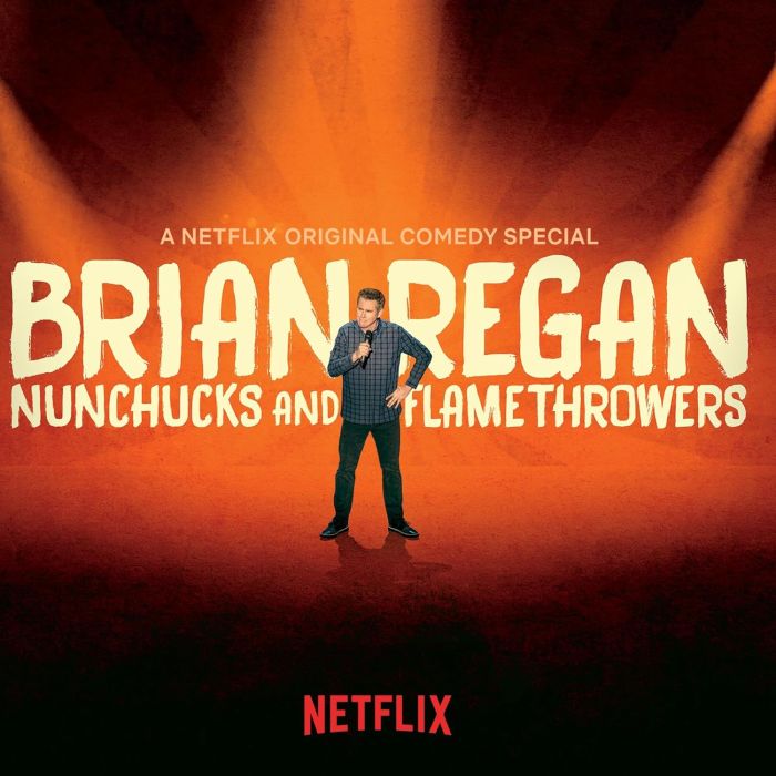 BRIAN REGAN - NUNCHUCKS AND FLAMETHROWERS