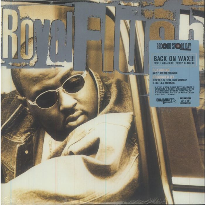 ROYAL FLUSH - GHETTO MILLIONAIRE (REISSUE/BABY BLUE & BLACK GALAXY VINYL/2LP) (