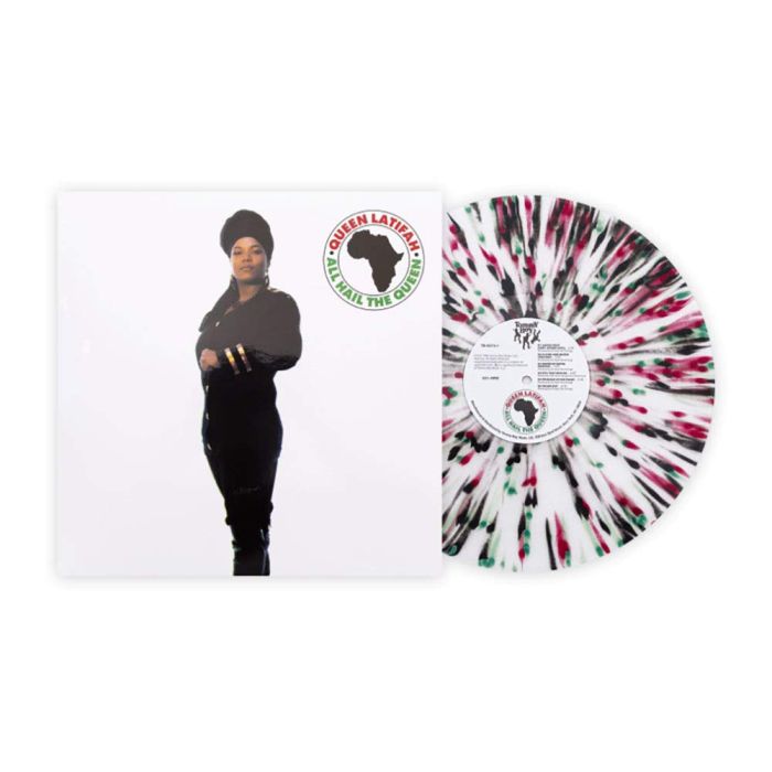QUEEN LATIFAH - ALL HAIL THE QUEEN (CLOUDY CLEAR/RED GREEN SPLATTER VINYL)