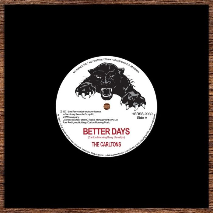 CARLTONS; LEE PERRY - BETTER DAYS/STATION UNDERGROUND NEWS