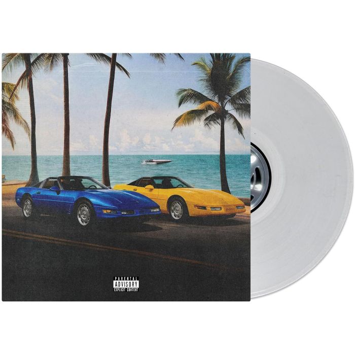 CURRENSY; WIZ KHALIFA & HARRY FRAUD - ROOFLESS RECORDS FOR DROP TOPS (METALLIC CLEAR VINYL)
