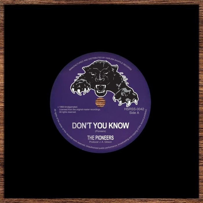 PIONEERS - DON'T YOU KNOW/ME NAW GO A BELIEVE