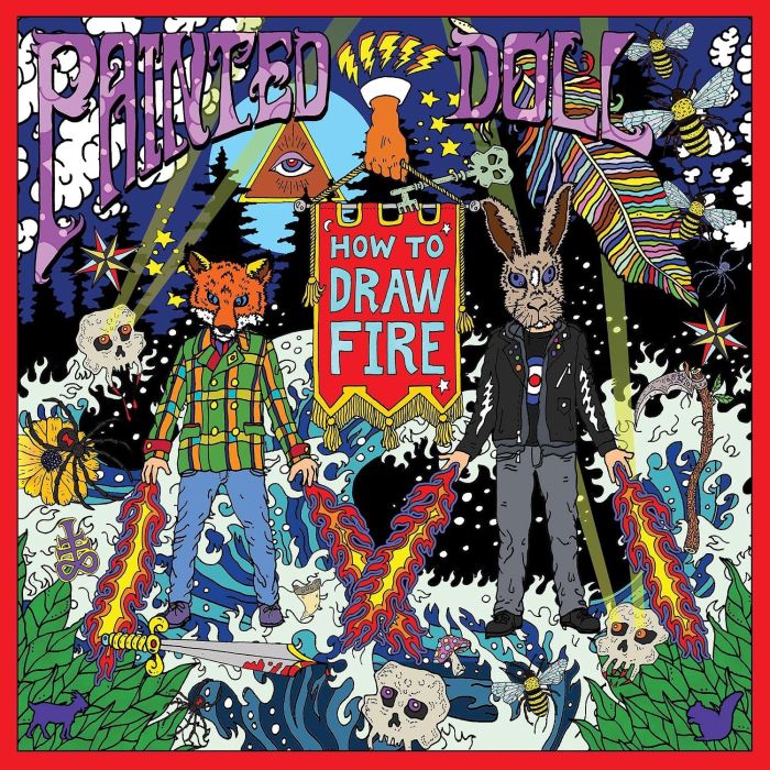 PAINTED DOLL - HOW TO DRAW FIRE