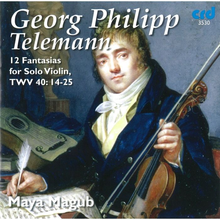 GEORG PHILIPP TELEMANN - 12 FANTASIAS FOR SOLO VIOLIN