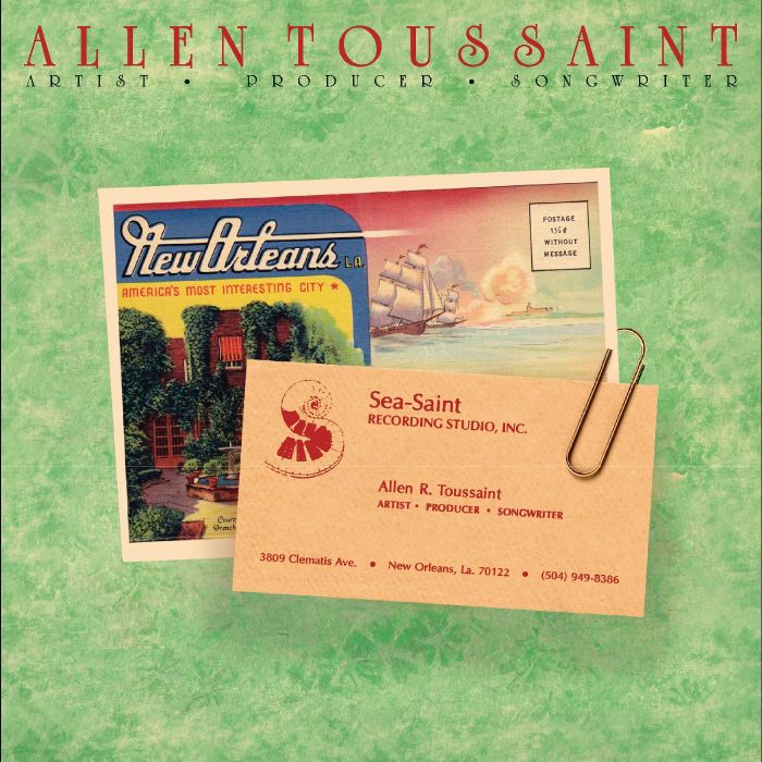 ALLEN TOUSSAINT - ARTIST PRODUCER SONGWRITER