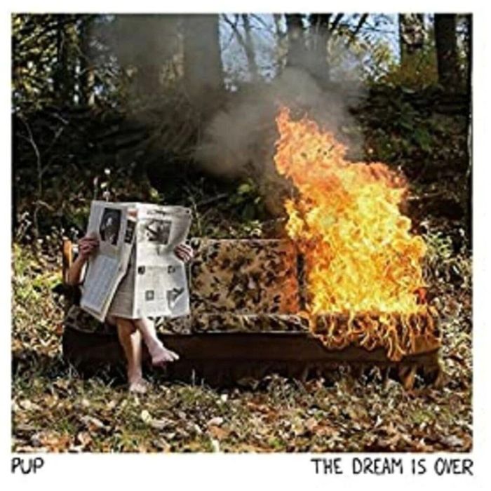 PUP - DREAM IS OVER (CLEAR W/RED & ORANGE SWIRL VINYL)
