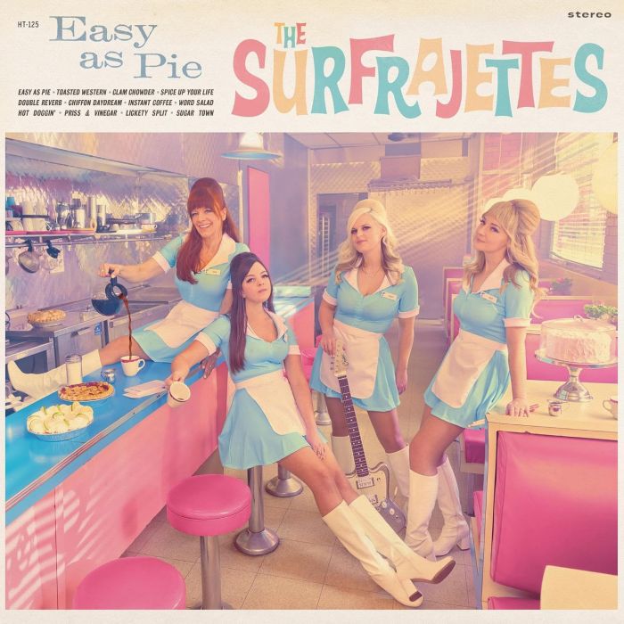SURFRAJETTES - EASY AS PIE (KEY LIME COLORED VINYL)