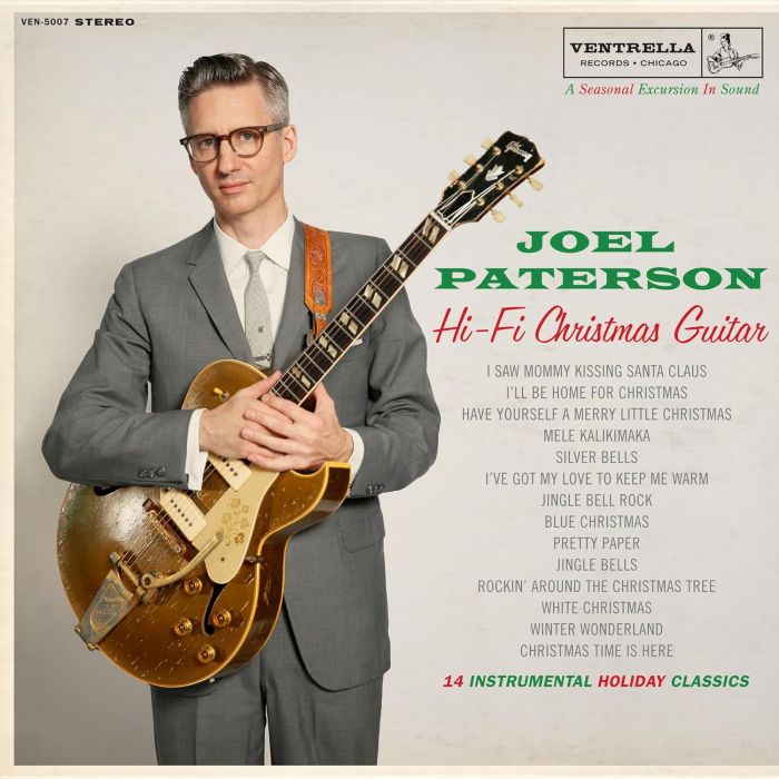 JOEL PATERSON - HI-FI CHRISTMAS GUITAR (SILVER BELLS VINYL)