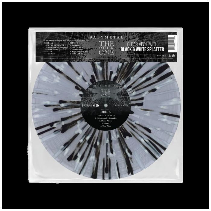 BABYMETAL - THE OTHER ONE (CLEAR WITH BLACK & WHITE SPLATTER VINYL)