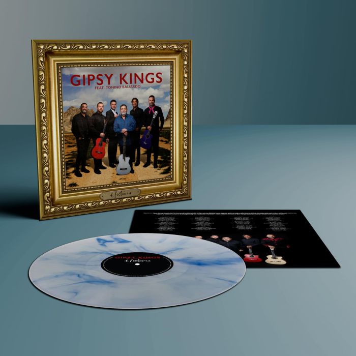 GIPSY KINGS FEAT. TONINO BALIARDO - HISTORIA (WHITE & BLUE MARBLE VINYL)