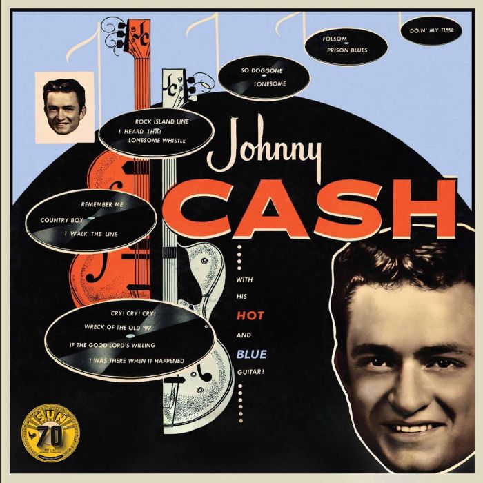 JOHNNY CASH - WITH HIS HOT & BLUE GUITAR