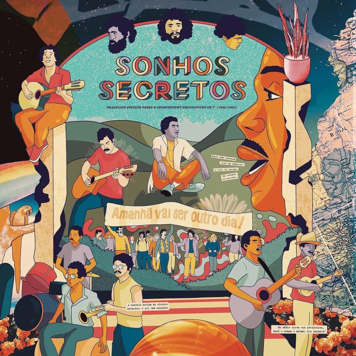 VARIOUS ARTISTS - SONHOS SECRETOS (TRANSLUCENT ORANGE VINYL)
