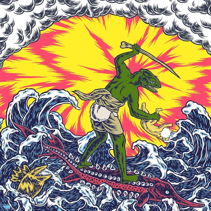 KING GIZZARD & THE LIZARD WIZARD - TEENAGE GIZZARD (BLUE ECO MIX VINYL)