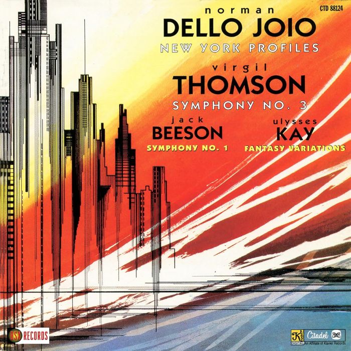 JOIO,NORMAN DELLO & VIRGIL THOMSON - NEW YORK PROFILES/SYMPHONY NO. 3