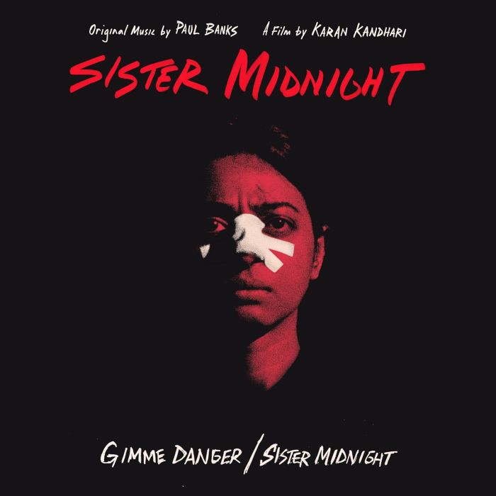 PAUL BANKS - GIMME DANGER/SISTER MIDNIGHT (RED VINYL)