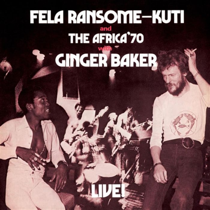 FELA KUTI - FELA LIVE WITH GINGER BAKER