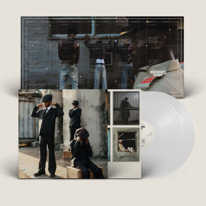 EZRA COLLECTIVE - HERE BECAUSE OF HOPE (WHITE VINYL)