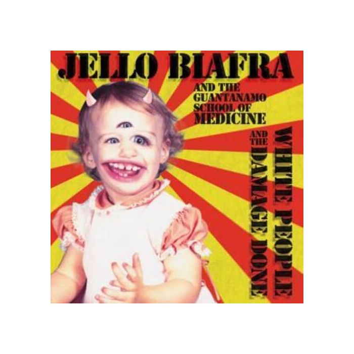 BIAFRA,JELLO & THE GUANTANAMO SCHOOL OF MEDICINE - WHITE PEOPLE & THE DAMAGE DONE (COLOR VINYL)