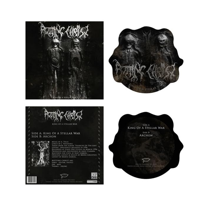 ROTTING CHRIST - KING OF A STELLAR WAR (PICTUE DISC)