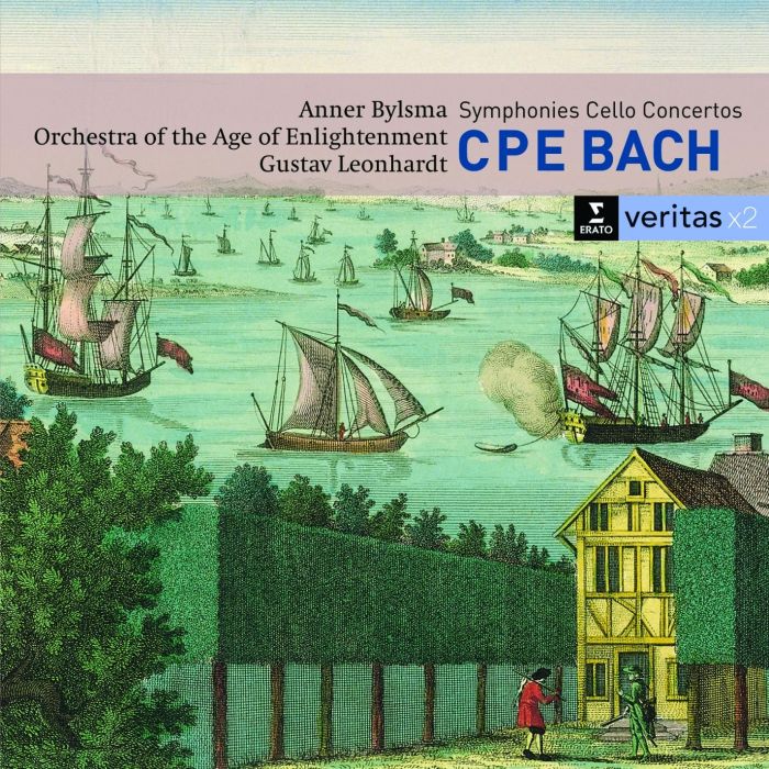 BYLSMA; ORCH OF AGE OF THE ENLIGHTENMENT; LEONHARDT - BACH,C.P.E: SYMPHONIES / CELLO CONCERTOS