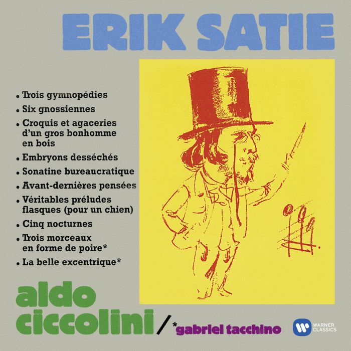 ALDO CICCOLINI - SATIE: WORKS FOR PIANO