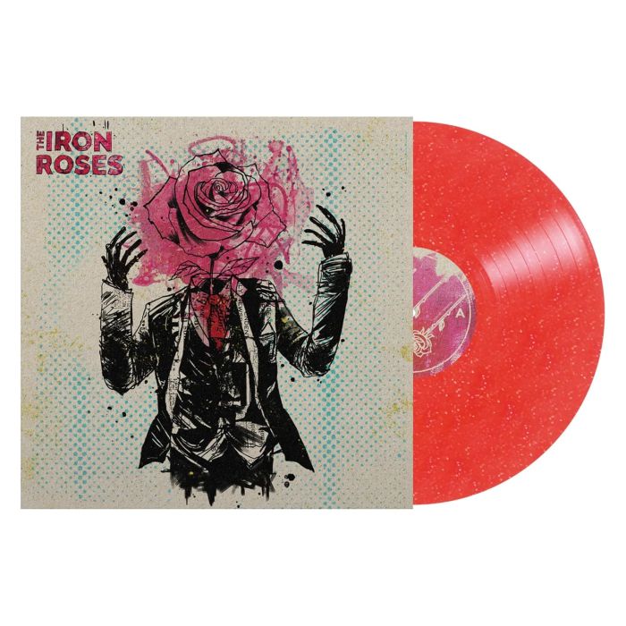 IRON ROSES - IRON ROSES (RED W/GLITTER VINYL)