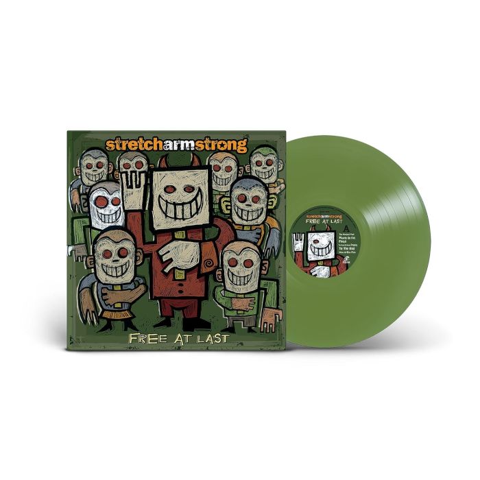 STRETCH ARM STRONG - FREE AT LAST (OLIVE COLORED VINYL)