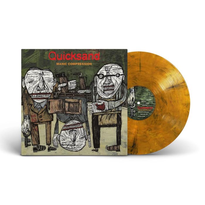 QUICKSAND - MANIC COMPRESSION (TIGERS EYE ORANGE VINYL)