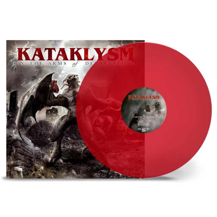 KATAKLYSM - INTO THE ARMS OF DEVASTATION (TRANS RED VINYL)