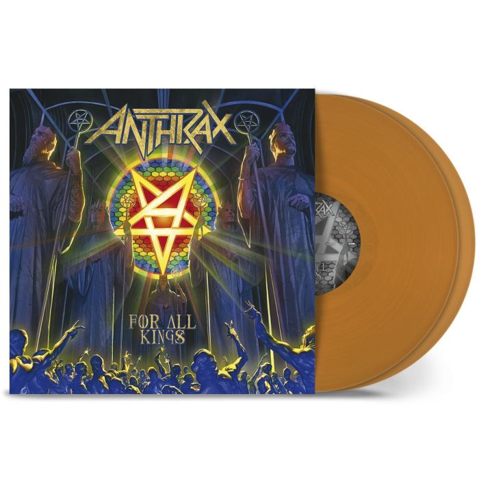 ANTHRAX - FOR ALL KINGS (TRANSPARENT ORANGE VINYL)