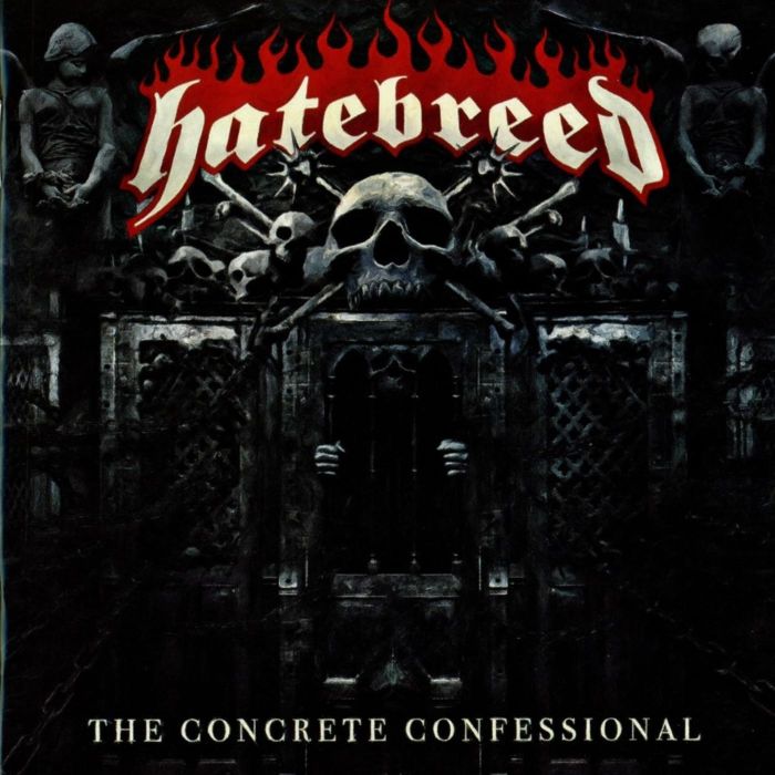 HATEBREED - CONCRETE CONFESSIONAL (CLEAR RED SPLATTER VINYL)