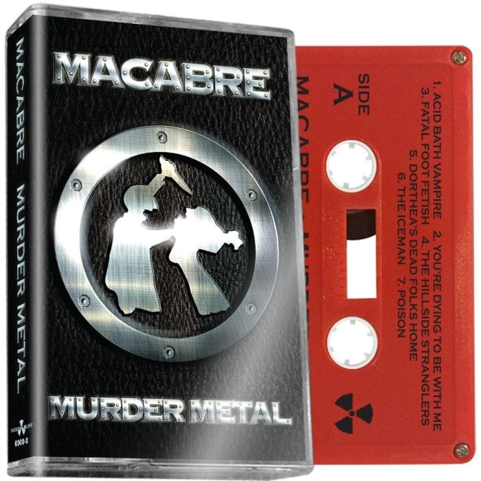 MACABRE - MURDER METAL (REMASTERED/RED CASSETTE)