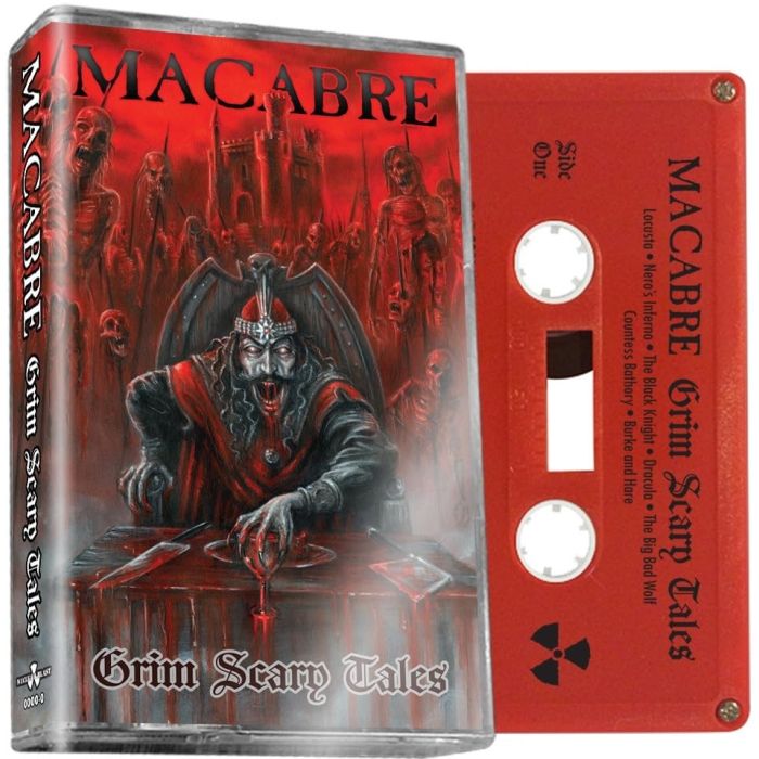 MACABRE - GRIM SCARY TALES (REMASTERED/RED CASSETTE)
