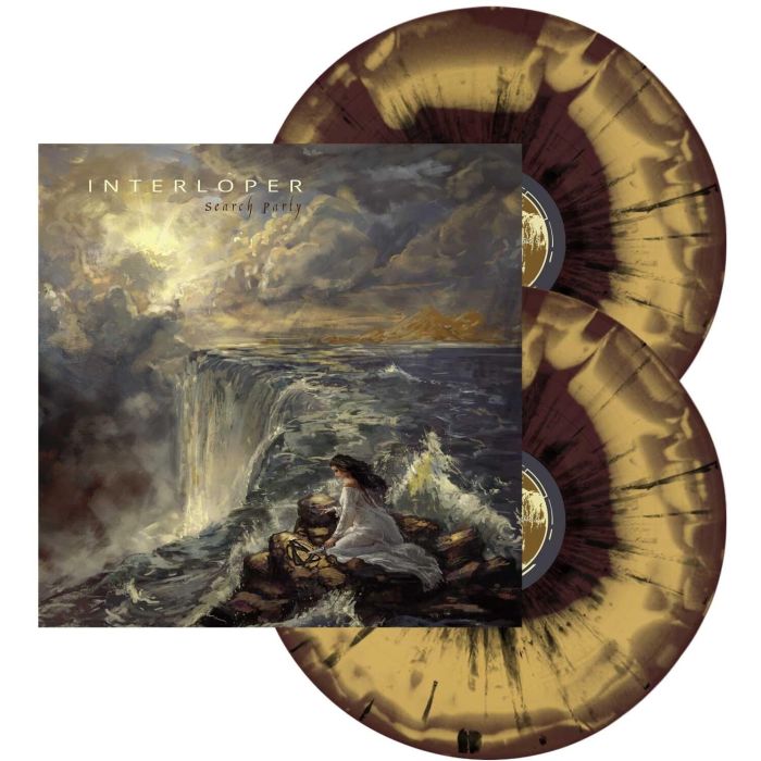 INTERLOPER - SEARCH PARTY (MUSTARD & BROWN W/ BLACK SWIRL)