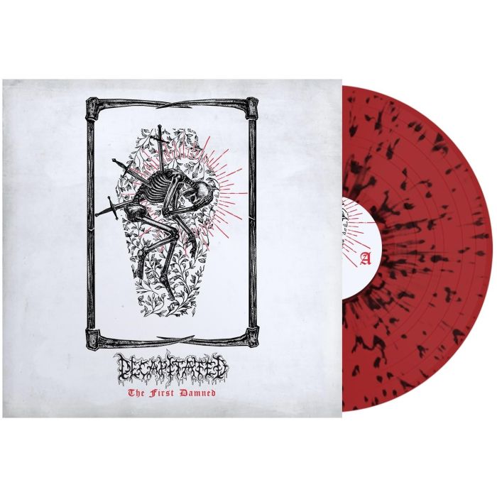DECAPITATED - FIRST DAMNED (RED & BLACK SPLATTER)